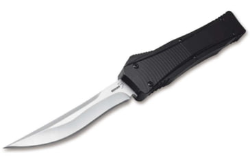 Image of Boker 06Ex243 3.35 Plain D2 Steel Blade Black Aluminum Handle