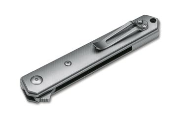 Image of Boker Kwaiken Mini Flipper Titan Folding Knife, 3in, Titanium, D2, Uncoated, 01BO267