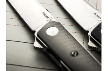 Image of Boker Kwaiken Mini Flipper Titan Folding Knife, 3in, Titanium, D2, Uncoated, 01BO267