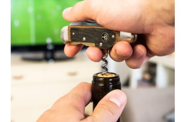 Image of Boker Wine Multi-Tool, 2.36in, 4034 SS Blade, Oak Handle, Gift Boxed, 110185