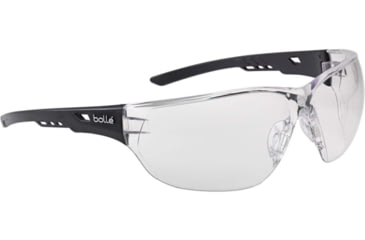 Image of Bolle Ness+ Safety Spectacles Pc Clear Platinum Pc Tpr Rimless - NESSPSI