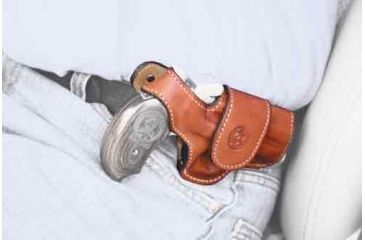 Image of Bond Arms Driving Holster Right Handed Thumbsnap Leather Tan