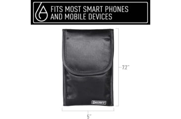 Image of BONE-DRI Small Electronics Rescue Pouch, Black, AP100BL