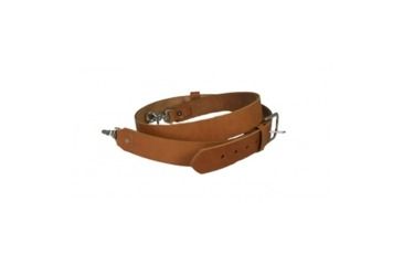 Image of 1.5&quot; RADIO STRAP NO LINES BLACK LEATHER SIZE XL