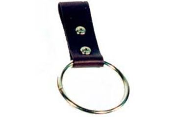 Image of Boston Leather 3 Equipment Ring For Truckmans Belt, Black - 6546-BLK-1