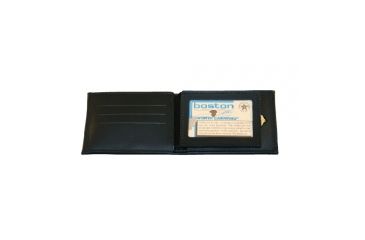 Image of Boston Leather Billfold Style Badge Wallet - 275-S-6007