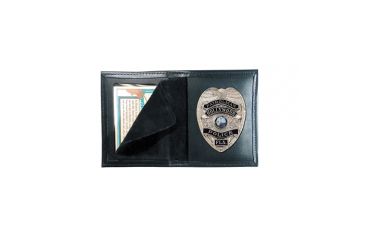 Image of Boston Leather Book Style Badge Caserecessed - 100-S-6014