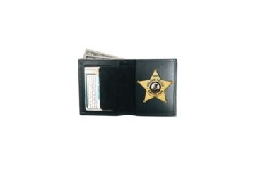 Image of Boston Leather Book Style Wallet Badgecase, R - 150-S-6014