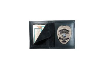 Image of Boston Leather Bookstyle Badge Case# - 100-4168