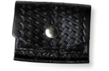 Image of Boston Leather Cartridge Pouch, Black - 5634-3