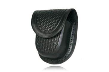 Image of Boston Leather Double Cuff Slot Back Case, Plain, 5512HS-1