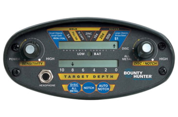 Image of Bounty Hunter Pioneer 202 Metal Detector w/ 3-Tone Target Identification P202