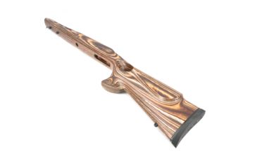Image of Boyds Hardwood Gunstocks Featherweight Thumbhole Remington 700 ADL Long Action Factory Barrel Channel Nutmeg Laminate Finished, 3U1820906111