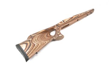 Image of Boyds Hardwood Gunstocks Featherweight Thumbhole Remington 700 ADL Long Action Factory Barrel Channel Nutmeg Laminate Finished, 3U1820906111