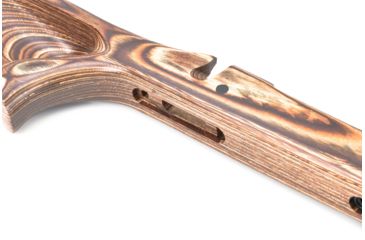Image of Boyds Hardwood Gunstocks Featherweight Thumbhole Remington 700 ADL Long Action Factory Barrel Channel Nutmeg Laminate Finished, 3U1820906111