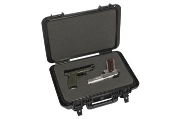 Image of Boyt Harness H4 Hard Sided Gun Case, 16.5x11x5in, Black - 40005