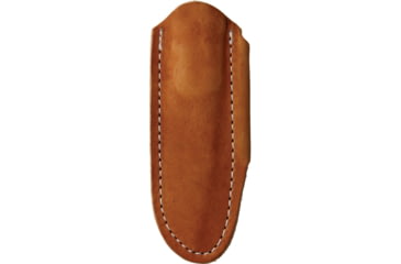 Image of Bradford Knives Guardian 3 CF, Brown Leather Fixed Blade Knife, 6.75in Overall, 3.5in Stonewash Aeb-L SS Blade, Carbon Fiber Handle, Brown Leather Belt Sheath, 3FE-114-AEBL