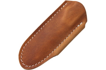 Image of Bradford Knives Guardian 3 Nimbus 3D G-Wood Fixed Blade Knife, 6.75in Overall, 3.5in Nimbus Finish Bohler N690 SS Drop Point, Camo G-Wood Handle, Brown Leather Belt Sheath, 3FE-115N-N690