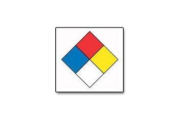 Image of Brady Tape 2.2x2.2 Rtk Nfpa Dia Only 115773, Unit EA