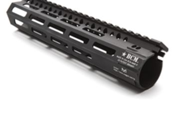 Image of Bravo Company MFG MCMR M-LOK Compatible Modular Rail, 9 inch, Steel Barrel Nut/Hardware/Sling Mount, Black, BCM-MCMR-9-556-BLK