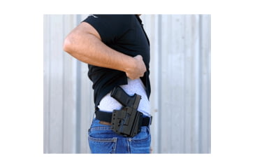 Image of Bravo Concealment BCA OWB Gun Holster, Glock 42, Right Hand, Black, BC10-1033