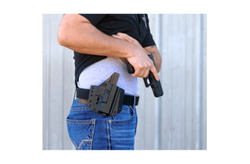 Image of Bravo Concealment BCA OWB Gun Holster, Glock 42, Right Hand, Black, BC10-1033