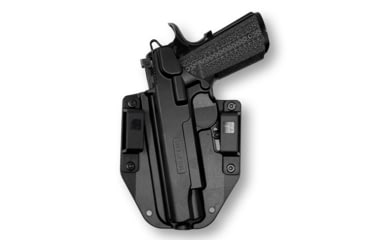 Image of Bravo Concealment OWB BCA Holster 3.0, 1911 4.25in - 5in non-rail rail .45acp, Right Hand, 1.5in Belt Loops, Black, Small, BC10-1022