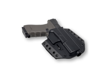 Image of Bravo Concealment OWB BCA Holster 3.0, Glock 17, 22, 31 Gen 3-5, Right Hand, 1.5in Belt Loops, Black, Small, BC10-1002