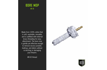 Image of Breakthrough Clean Technologies AR-15 Chamber Mop, #8-32, BT-223CM-AR