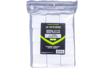 Image of Breakthrough Clean Technologies Square Cotton Patches - 2-1/2in x 2-1/2in - 540pcs/Pack with Plastic Tray, BT-CP-S-2-1/2"-540