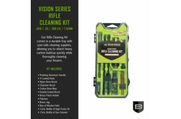 Image of Breakthrough Clean Technologies Vision Series Hard-Case Rifle Cleaning Kit AR - 10, AR-10, BT-CCC-AR10