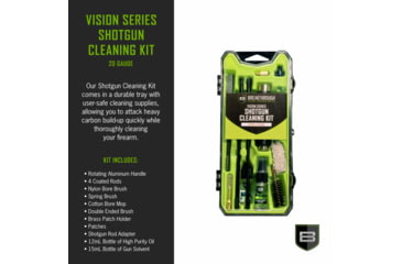 Image of Breakthrough Clean Technologies Vision Series Hard-Case Shotgun Cleaning Kit, 20 Gauge, BT-CCC-20G