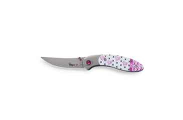 Image of Brighten Blades Hope Folding Knife w/ Case, 2.56in, 8Cr13MoV Stainless Steel, Clip Point, Multi, BB-104