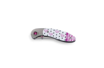 Image of Brighten Blades Hope Folding Knife w/ Case, 2.56in, 8Cr13MoV Stainless Steel, Clip Point, Multi, BB-104