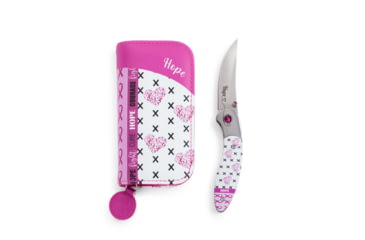 Image of Brighten Blades Hope Folding Knife w/ Case, 2.56in, 8Cr13MoV Stainless Steel, Clip Point, Multi, BB-104