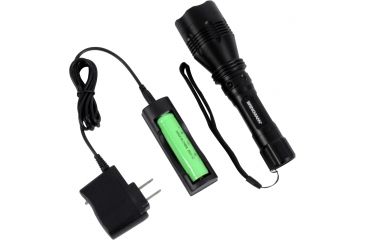 Image of Brinkmann Outdoors ArmorMax 170 Lumens Lithium LED Tactical Flashlight, Black 809-8521-0