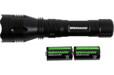 Image of Brinkmann Outdoors ArmorMax 2C 155 Lumens LED Tactical Flashlight, Black 809-8522-0