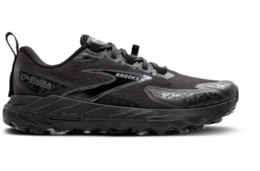 Image of Brooks Cascadia 18 Trailrunning Shoes - Mens, Black/Blackened Pearl/Grey, 12.0 US/Medium, 1104261D072.120