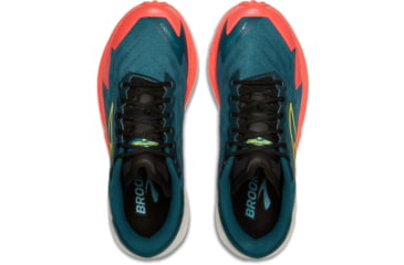 Image of Brooks Catamount 4 Trailrunning Shoes - Mens, Legion Blue/Celestial/Flame, 11.0 US/Medium, 1104411D407.110