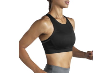 Image of Brooks Drive 3 Pocket Run Bra - Womens, Black, 38AB, 350080001.038AB