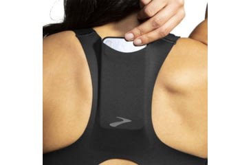 Image of Brooks Drive 3 Pocket Run Bra - Womens, Black, 38AB, 350080001.038AB