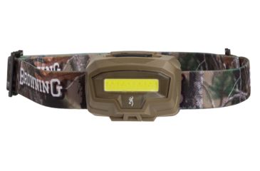 Image of Browning Night Gig Headlamp, 26-485 Lumens, Flat Dark Earth/Camo, 3713030