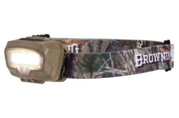 Image of Browning Night Gig Headlamp, 26-485 Lumens, Flat Dark Earth/Camo, 3713030