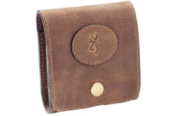 Image of Browning Crazy Horse Leather Magnum Rifle 10 Cartridge Case - Field Tan 12199