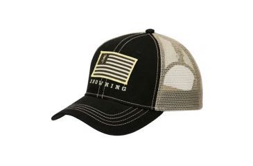 Image of Browning Patriot Cap, Black/Tan, 308017991