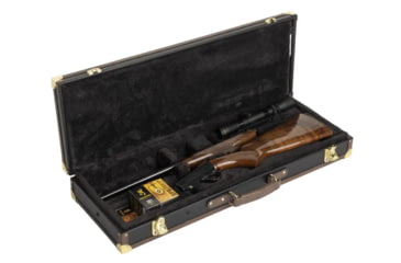 Image of Browning SA-22 Fitted Rifle Case, Black/Tan 1428608090