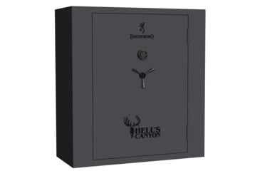 Image of Browning Safes HC65 Gun Safe, Mechanical Lock, Textured Charcoal, 65, HC65-TXTCHAR-BC-M