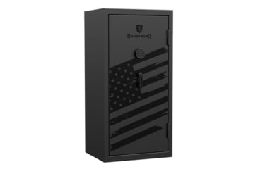Image of Browning Safes MP Blackout Series Gun Safe, Electronical Lock, Matte Black, 33, HTR33-TXTCHAR-BC-E