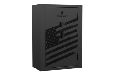 Image of Browning Safes MP Blackout Series Gun Safe, Electronical Lock, Matte Black, 49, HTR49T-TXTCHAR-BC-E