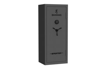 Image of Browning Safes Sporter SP20 Gun Safe, Electronical Lock, Hammer Gloss Gray, 20, SP20-HMRGLSGRY-MB-E